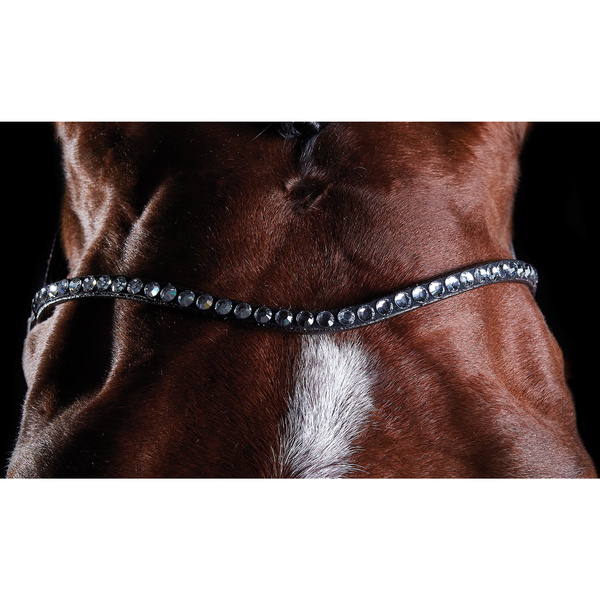 Collegiate Comfitec Crystal Bridle 8077 - Brown